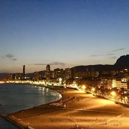 Penthouse 1Ere Ligne De Mer Avec Magnifique Vue Benidorm Exterior photo